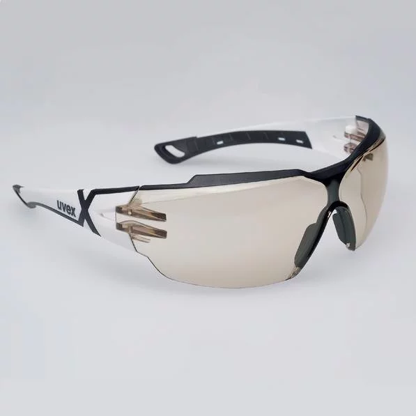 uvex pheos cx2 PPE safety glasses spectacles, PC lens light brown, Anti-fog