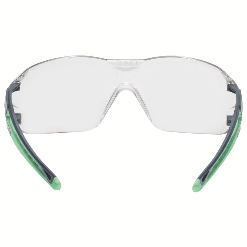 uvex pheos nxt planet PPE safety glasses, clear lens, Uvex protecting planet model – mass-balanced PC lens, arms and packaging partially made from recycled material