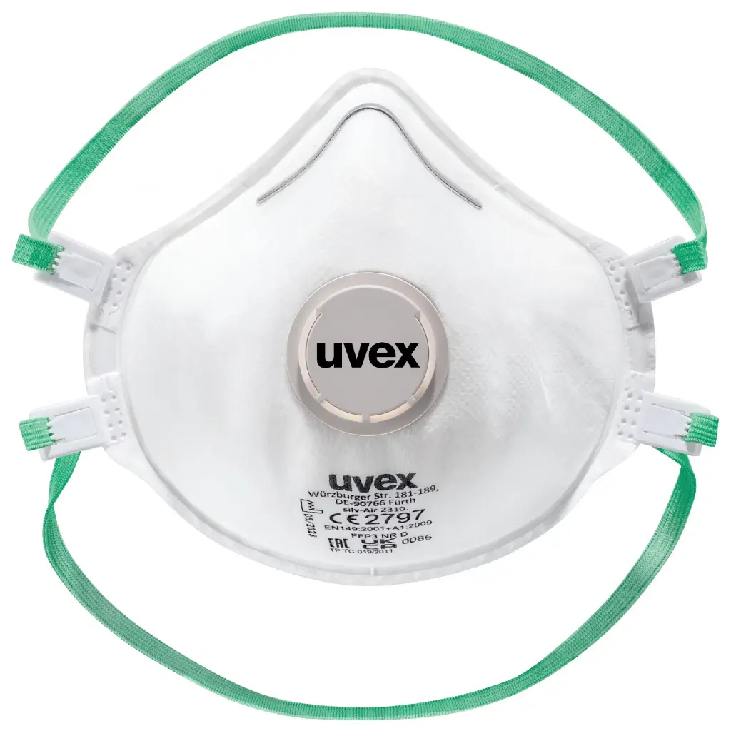 uvex silv-Air c 2310 planet FFP3 preformed mask