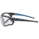 uvex suXXeed PPE safety glasses, supravision coating technology – permanently anti-fog and scratch-resistant clear lens