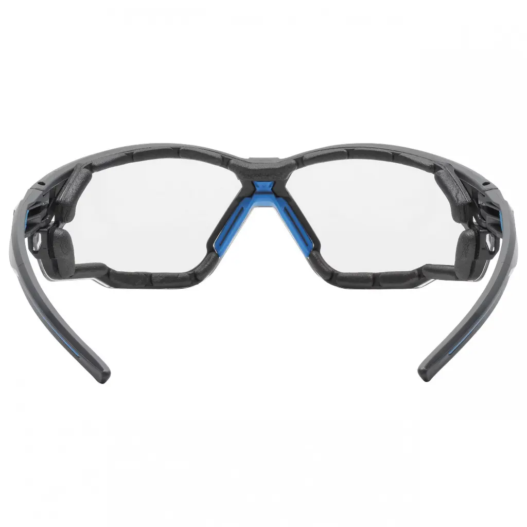 uvex suXXeed PPE safety glasses, supravision coating technology – permanently anti-fog and scratch-resistant clear lens