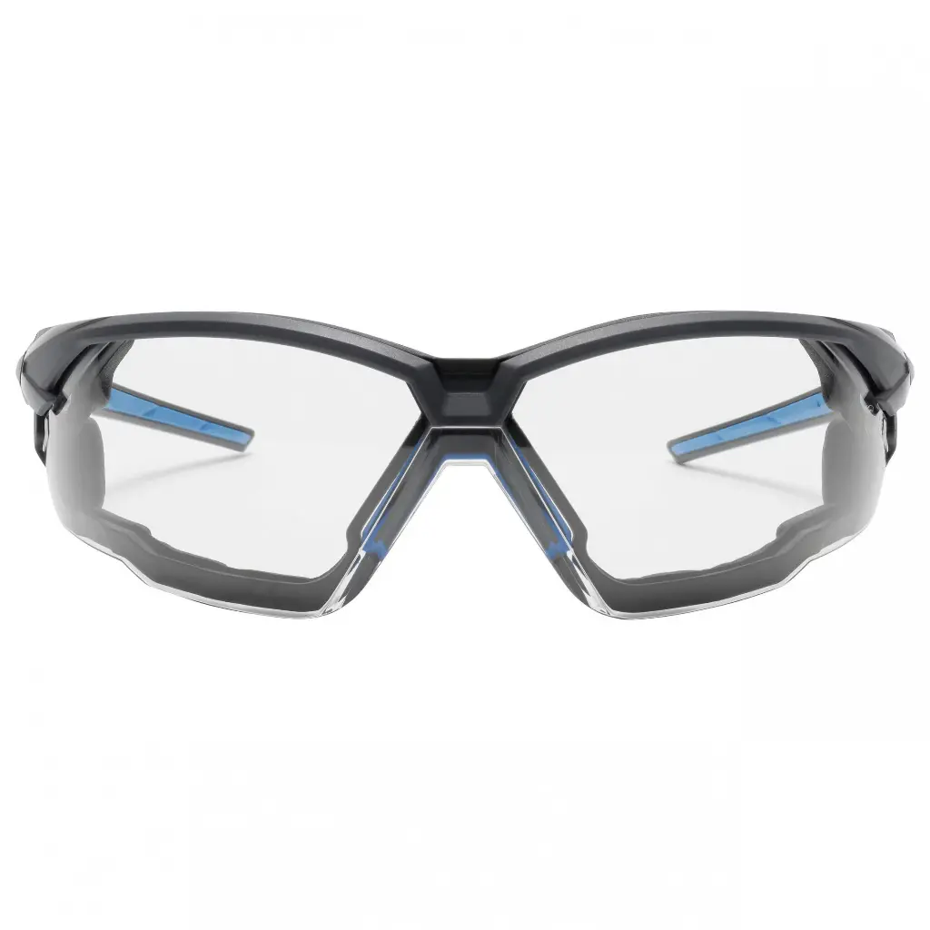 uvex suXXeed PPE safety glasses, supravision coating technology – permanently anti-fog and scratch-resistant clear lens