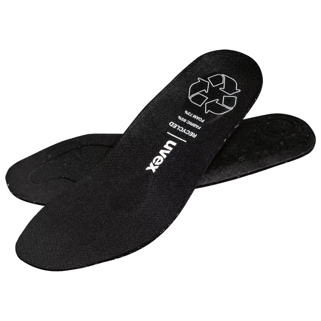 uvex 3 multiple fit system Customised width fitting insoles for uvex PPE safety shoes / boots / trainers
