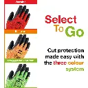 uvex unidur 6659 foam GR SelectToGo - Green (for increased levels of cut risk) 60965 EN388 (4X44C) PPE Safety Gloves