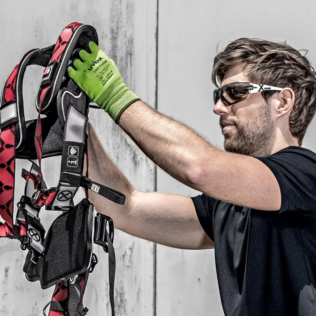 uvex C500 foam - cut level C protection 60600 60494 EN388 (4X42C) EN407 (X1XXXX) PPE Safety Gloves