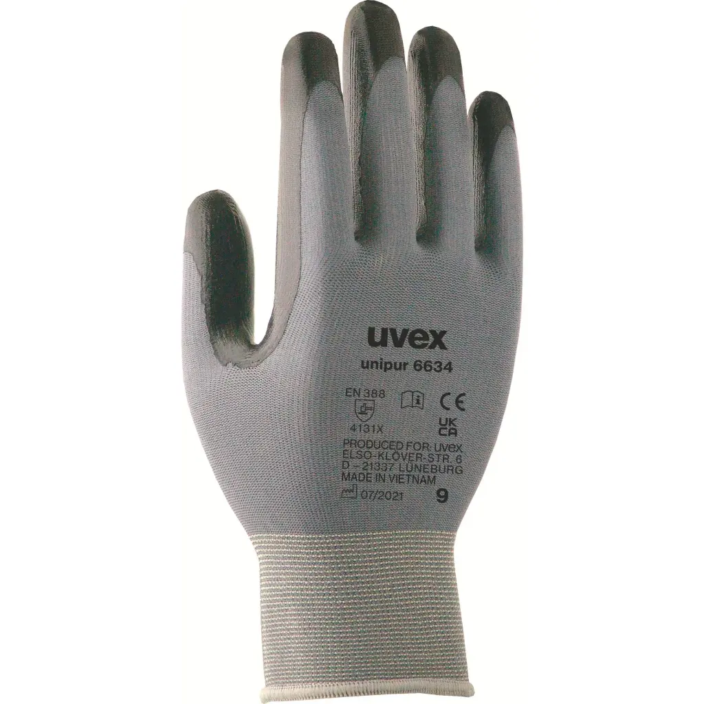 uvex unipur 6634 60321 EN388 (4131X) PPE Safety Gloves