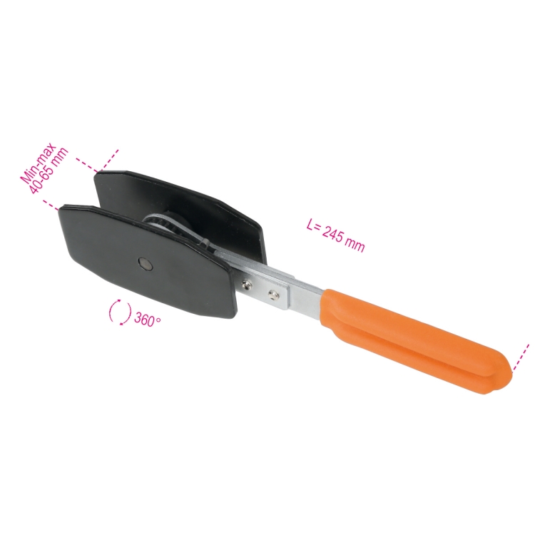 Beta Tools 1471C Automotive Tool for manually pushing back brake pistons, with ratchet