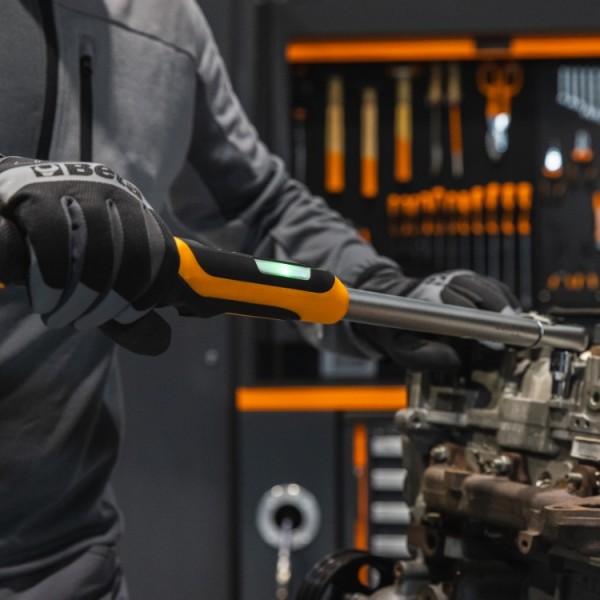 Beta Tools 599DGT-AW Electronic torque wrench, with torque/angle readout and wireless data transmission