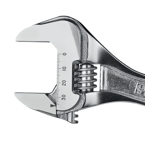 Beta Tools 111E/D3 Set of 3 adjustable wrenches with scales, chrome-plated