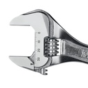 Beta Tools 111E/D3 Set of 3 adjustable wrenches with scales, chrome-plated