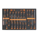 Beta Tools 3900 O7/5M C39-7/O-MOBILE ROLLER CAB 7 DRAW. ORANGE 