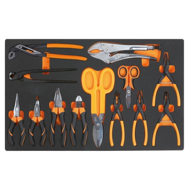 Beta Tools 3900 O7/5M C39-7/O-MOBILE ROLLER CAB 7 DRAW. ORANGE 