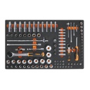 Beta Tools 3900 O7/5M C39-7/O-MOBILE ROLLER CAB 7 DRAW. ORANGE 