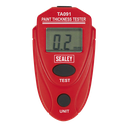 Sealey TA091 Automotive Vehicle Paint Thickness Gauge ±2% Accuracy / 0-2mm Range
