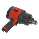 Sealey GSA6005 Automotive Vehicle Wheel Maintenance Composite Twin Hammer Air Impact Wrench 1"Sq Drive