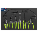 Sealey VS2662 Hose Clip Removal Tool Set 7pc