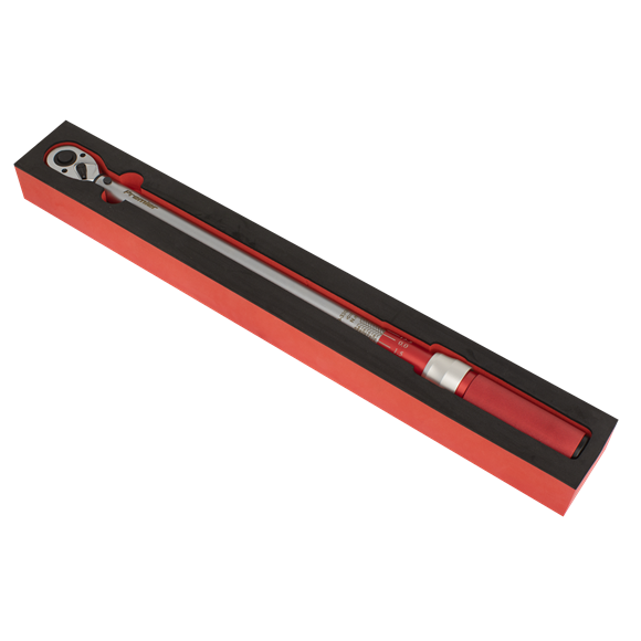 Sealey Calibrated Micrometer Torque Wrench 1/2"Sq Drive 60-330Nm