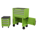 Sealey AP556CSHV Rollcab 3 Drawer with Utility Seat