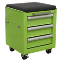 Sealey AP556CSHV Rollcab 3 Drawer with Utility Seat