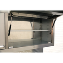 Sealey AP5520SS Custom Workshop Mobile Stainless Steel Tool Cabinet 10 Drawer with Backboard & 2 Wall Cupboards