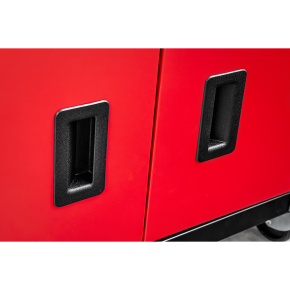Sealey AP22R American Pro Automotive WOrkshop Garage Topchest & Rollcab Combination 6 Drawer - Red