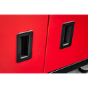 Sealey AP22R American Pro Automotive WOrkshop Garage Topchest & Rollcab Combination 6 Drawer - Red
