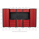 Sealey American Pro APMS80COMBO1 Custom Workshop Garage Storage System 3.3m