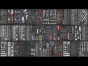 Sealey AP2408TTC08 Rollcab 8 Drawer with 707pc Tool Kit