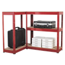 Sealey AP6150 Workshop Garage Industrial Racking Unit with 5 Shelves 150kg Capacity Per Level