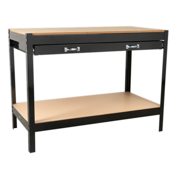 Sealey AP12160 Workshop Industrial Workbench with Drawer 1.2m