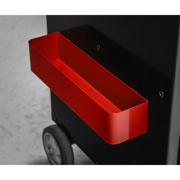 Sealey APDT435R Automotive Vehicle Diagnostics Trolley 4-Level for Garage / Workshop