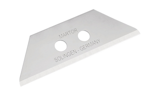 Martor SECUNORM PROFI25 MDP NO. 120701 Metal detectable. With rounded-tip trapezoid blade.