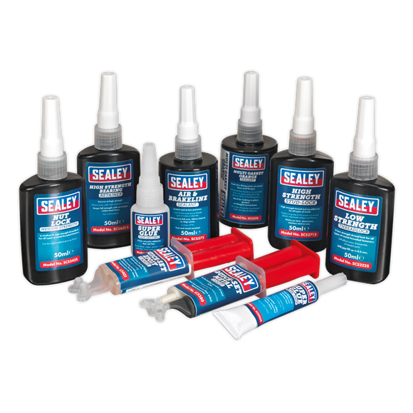 Sealey SCSKIT1 Adhesive & Sealant Kit 10pc