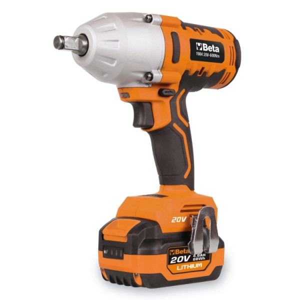 BETA 1984/K600 New Reversible impact wrench, 20 V, brushless, 1/2" drive - 600 Nm