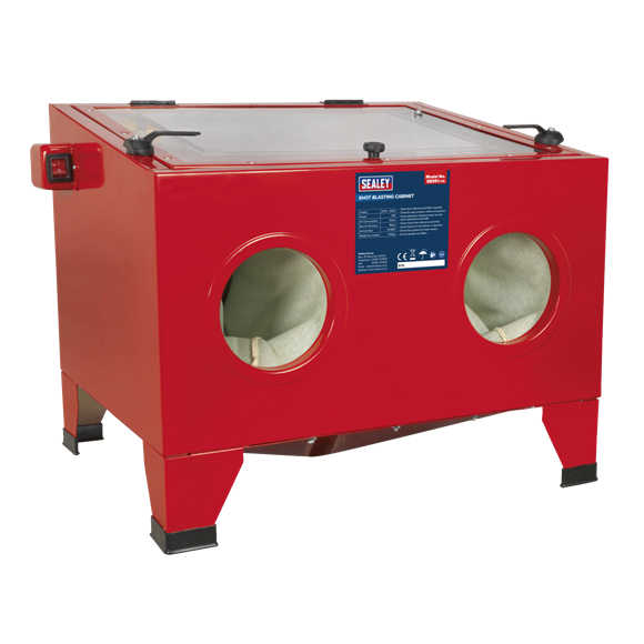 Sealey SB951 Shot Blasting Cabinet with Gun 640 x 490 x 490mm