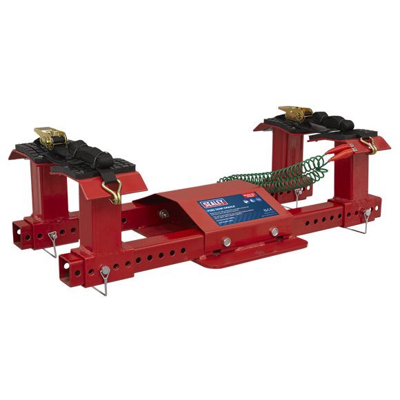 Sealey FTC500COMBO Automotive Vehicle Car Fuel Tank Cradle & 500kg Transmission Jack Combo