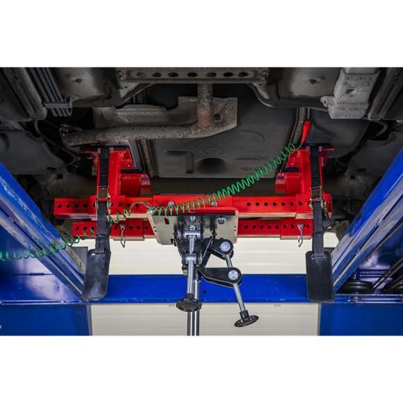 Sealey FTC500COMBO Automotive Vehicle Car Fuel Tank Cradle & 500kg Transmission Jack Combo