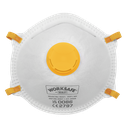 Sealey 9331/10 Valved Cup Mask FFP1 - Pack of 10 - Protects against non-toxic dusts and water-based aerosols