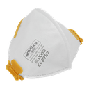 Sealey 9329/10 Fold Flat Mask FFP1 - Pack of 10