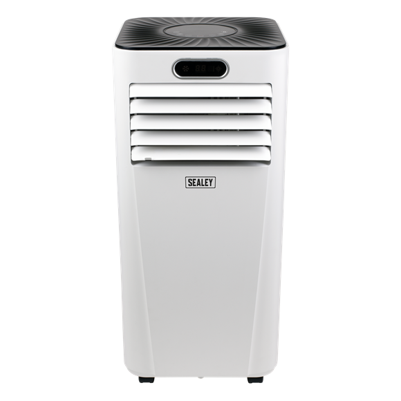 Sealey SAC5000 3-in-1 Portable Air Conditioning Unit with Window Sealing Kit 5,000Btu/hr with ventilation and dehumidifying functions