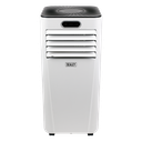Sealey SAC5000 3-in-1 Portable Air Conditioning Unit with Window Sealing Kit 5,000Btu/hr with ventilation and dehumidifying functions