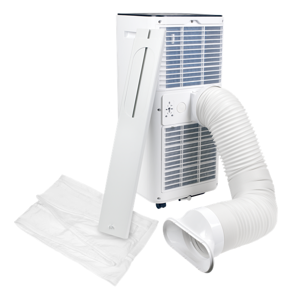 Sealey SAC5000 3-in-1 Portable Air Conditioning Unit with Window Sealing Kit 5,000Btu/hr with ventilation and dehumidifying functions