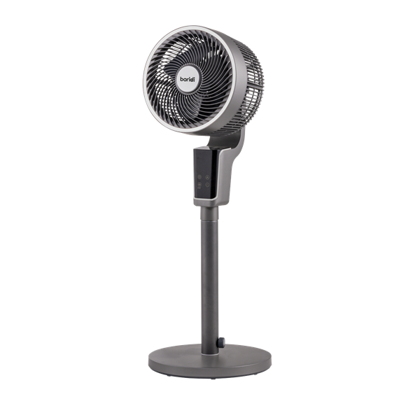 Sealey DH141 Pedestal Fan with Remote Control & 12hr Timer 12" - Grey