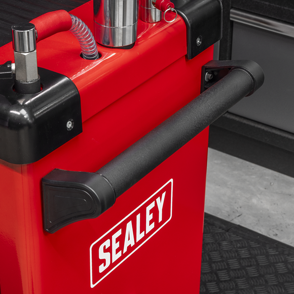 Sealey AK470DX Automotive Vehicle Mobile Multifunction Oil Station with 61pc Tool Set