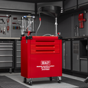 Sealey AK470DX Automotive Vehicle Mobile Multifunction Oil Station with 61pc Tool Set