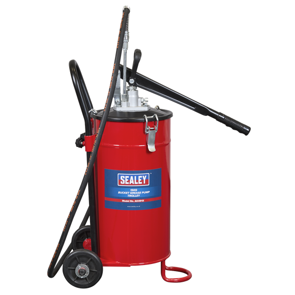 Sealey AK451X Bucket Grease Pump Trolley 15kg