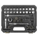 Sealey AK758 Master Oil Drain Plug Removal Kit 33pc