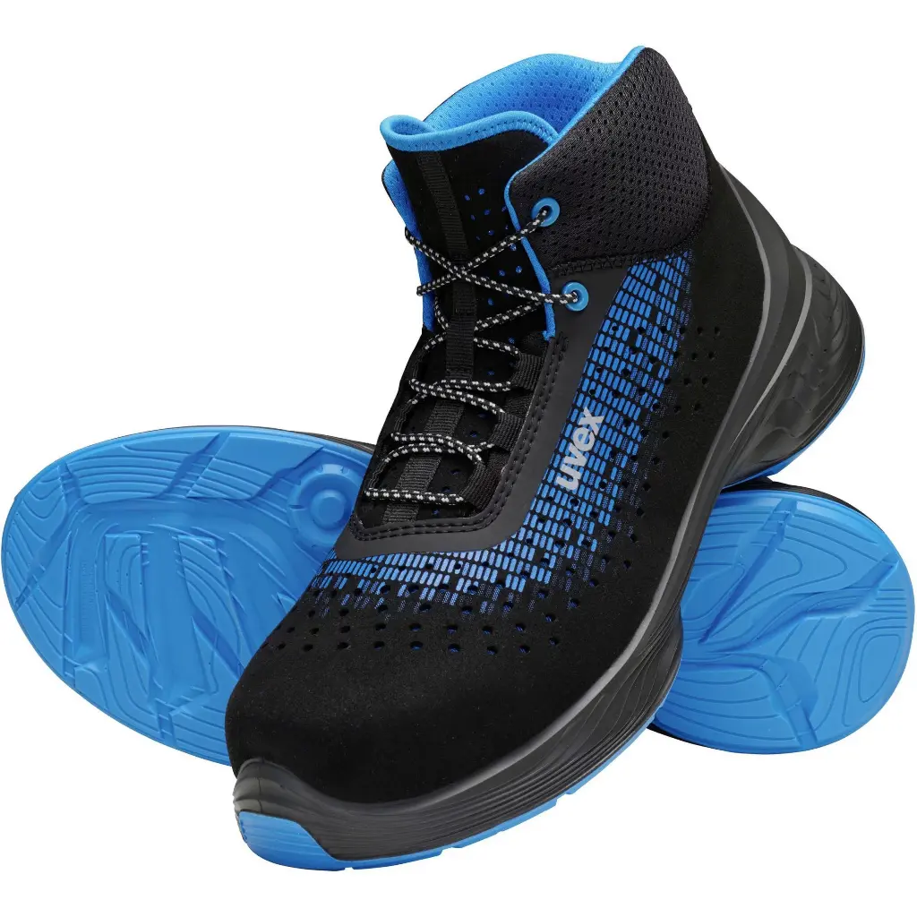 uvex 68318 uvex 1 G2 perforated lace-up boot S1 SRC PPE Safety Boots EU 35-52 / UK 3-16