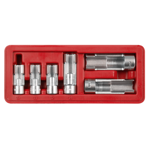 Sealey SX0412 Window Socket Set 6pc