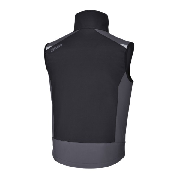Beta Workwear 7647GG Sleeveless softshell work jacket, with graphene